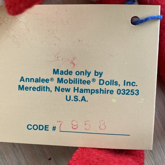 Annalee Doll Red Elf - Number 7958 - Picture 5 of 5